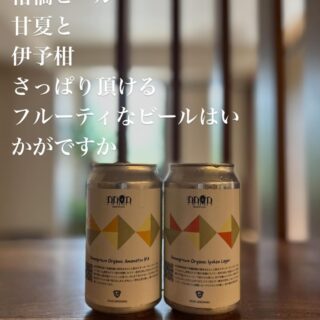 愛媛の柑橘ビール 伊予柑と 甘夏 フルーティだけどしっかりビー…